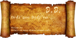 Drágos Diána névjegykártya