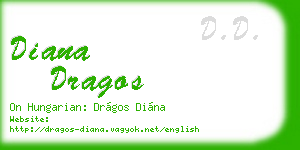 diana dragos business card