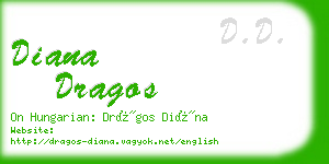 diana dragos business card